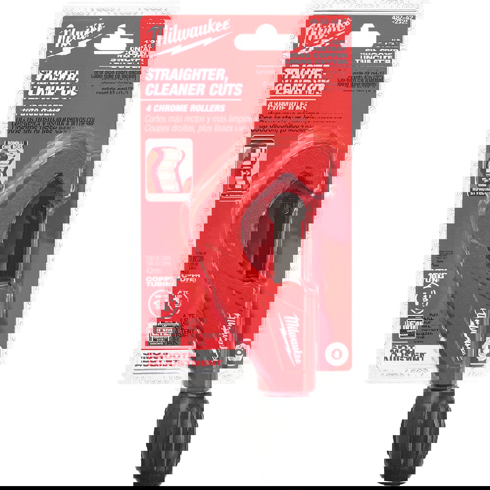 Hand Pipe & Tube Cutter: 1/8 to 1-1/2